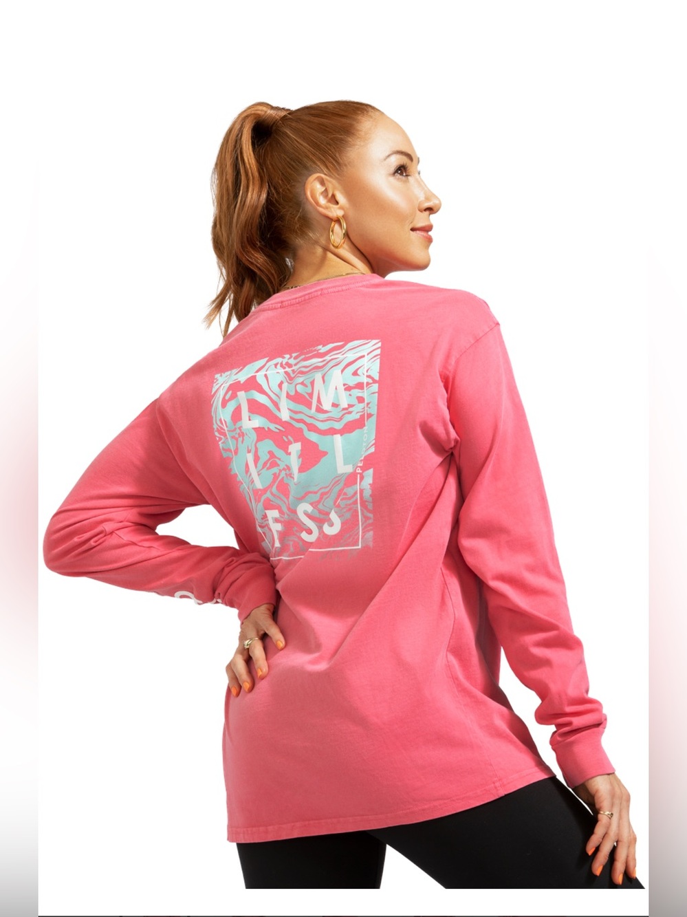 Peloton Long Sleeve Tee Limitless Size XS Vintage Peloton